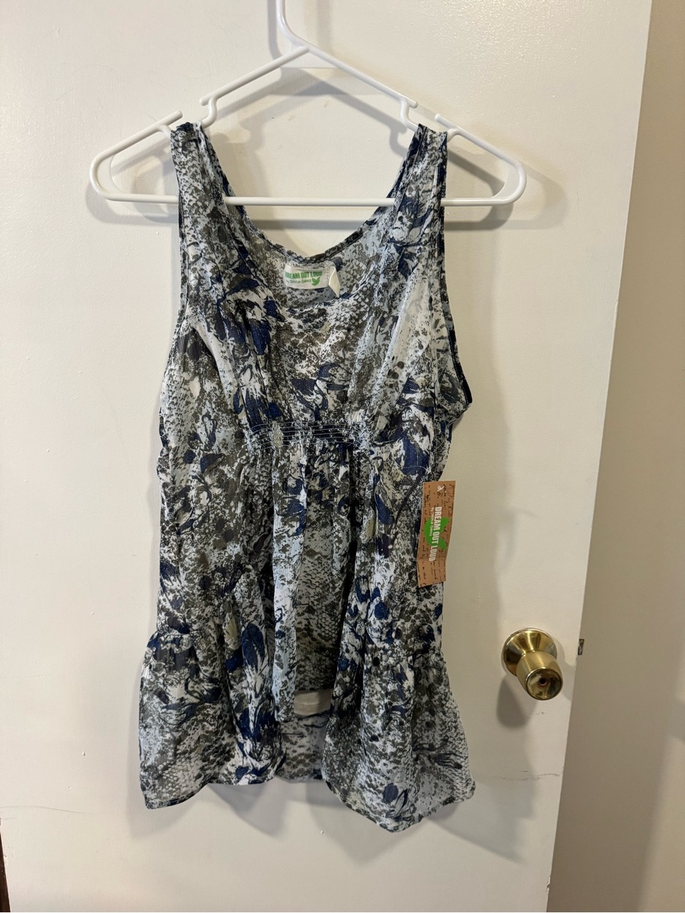 NWT Dream Out Loud Selena Gomez Juniors XL Floral Tunic Top Kmart